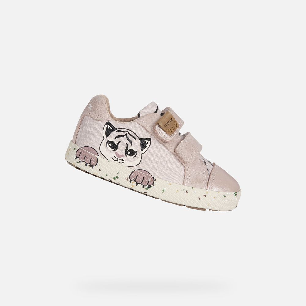 Geox Sneakers Pink Kilwi Girl - Geox Baby Shoes - KVQRZT362